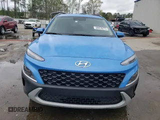 2022 Hyundai Kona SEL with VIN KM8K62AB2NU912837, listed as a Copart auction lot 50878275 with 87,325 mi miles and Salvage Title. Bid and sale history available at DreamBid. Image 5.