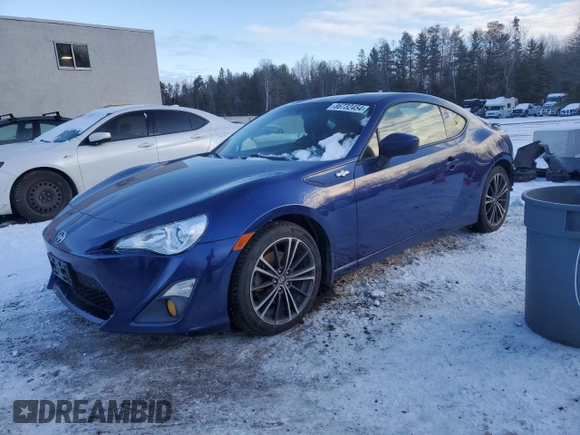 2016 Scion FR-S with VIN JF1ZNAA17G9701068, listed as a Copart auction lot 86732454 with 0 mi miles and Salvage Title. Bid and sale history available at carsss.com. Image 1.