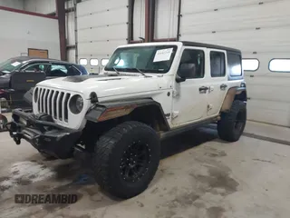 2018 Jeep Wrangler Unlimited Rubicon с VIN 1C4HJXFN7JW189336, выставлен на аукционе IAAI как лот 41642244 с пробегом 100 960 миль миль и . История ставок и продаж доступна на DreamBid. Изображение 2.