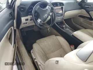 2013 Lexus IS 250 C with VIN JTHFF2C21D2529113, listed as a Copart auction lot 52416075 with 387,611 mi miles and Clean title. Bid and sale history available at DreamBid. Image 8.