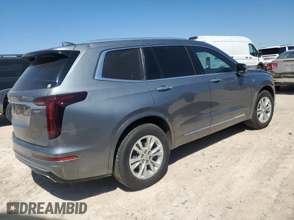 2021 Cadillac XT6 Luxury with VIN 1GYKPAR49MZ225612, listed as a Copart auction lot 73234604 with 78,852 mi miles and Clean title. Bid and sale history available at DreamBid. Image 3.