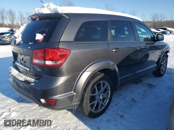 2015 Dodge Journey R/T z VIN 3C4PDDEG4FT612004, wystawiony jako Copart lot #87754405 z przebiegiem 125 479 mil mil oraz Szkoda całkowita • Salvage title. Historia ofert i sprzedaży dostępna na DreamBid. Obrazek 3.