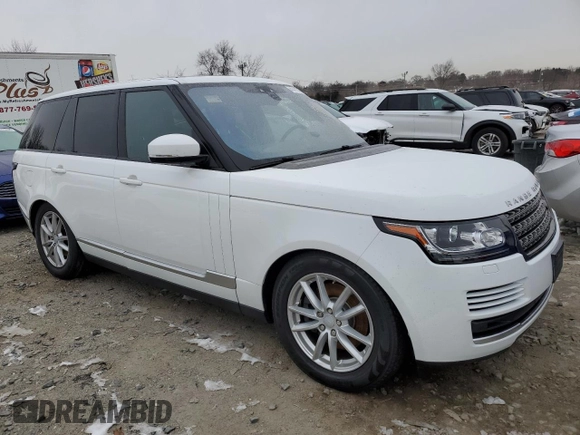 2017 Land Rover Range Rover with VIN SALGR2FV0HA358281, listed as a Copart auction lot 41411775 with 109,357 mi miles and Clean title. Bid and sale history available at DreamBid. Image 4.