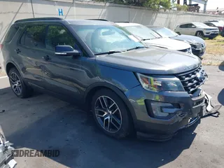 2016 Ford Explorer Sport with VIN 1FM5K8GT9GGD06108, listed as a IAAI auction lot 42293295 with 126,570 mi miles and . Bid and sale history available at DreamBid. Image 1.