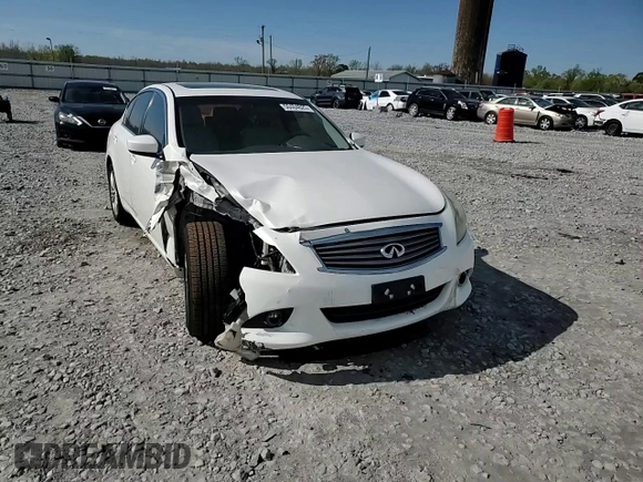 2012 Infiniti G25 x z VIN JN1DV6AR8CM861526, wystawiony jako Copart lot #50484625 z przebiegiem Nie podano mil oraz Szkoda całkowita • Salvage title. Historia ofert i sprzedaży dostępna na DreamBid. Obrazek 10.