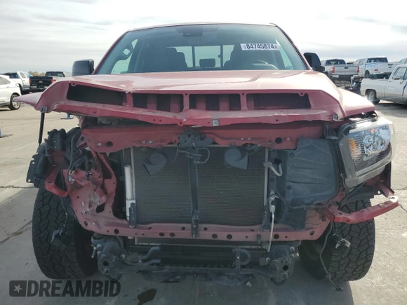 2020 Toyota Tundra 2WD SR with VIN 5TFRY5F14LX265206, listed as a Copart auction lot 84745874 with 72,193 mi miles and Salvage Title. Bid and sale history available at carsss.com. Image 5.