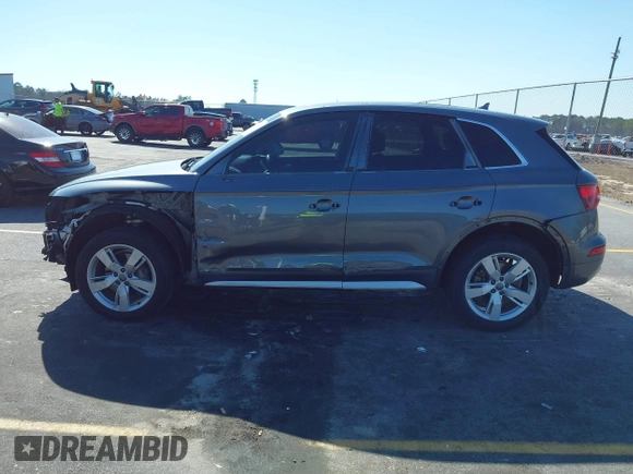 2018 Audi Q5 Premium Plus with VIN WA1BNAFY1J2245788, listed as a IAAI auction lot 41761858 with 76,571 mi miles. Bid and sale history available at carsss.com. Image 14.