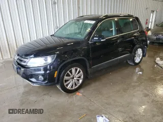 2013 Volkswagen Tiguan S with VIN WVGAV3AX1DW602083, listed as a Copart auction lot 57977515 with 114,375 mi miles and Clean title. Bid and sale history available at DreamBid. Image 1.