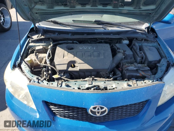 2009 Toyota Corolla with VIN JTDBL40E29J013147, listed as a Copart auction lot 55049735 with 165,830 mi miles and Clean Title. Bid and sale history available at carsss.com. Image 11.