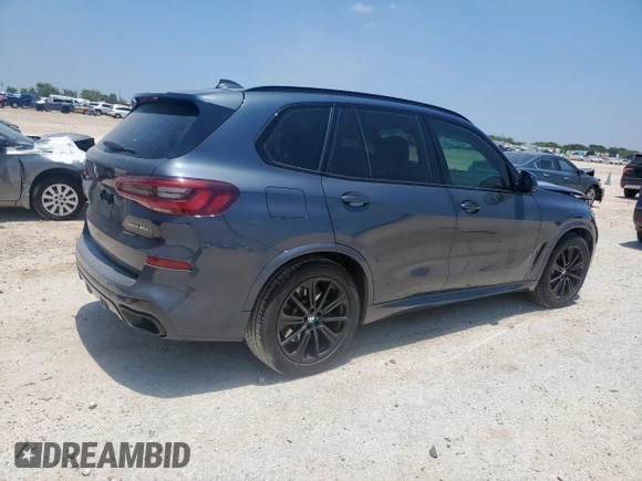 2021 BMW X5 xDrive40i z VIN 5UXCR6C01M9E82286, wystawiony jako Copart lot #60260035 z przebiegiem Nie podano mil oraz Szkoda całkowita • Salvage title. Historia ofert i sprzedaży dostępna na DreamBid. Obrazek 3.