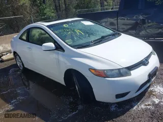 2008 Honda Civic Cpe EX-L with VIN 2HGFG12918H551571, listed as a IAAI auction lot 41911760 with 167,524 mi miles. Bid and sale history available at carsss.com. Image 1.