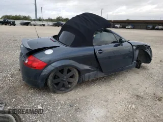 2003 Audi TT with VIN TRUUT28N631008032, listed as a Copart auction lot 78789554 with 118,927 mi miles and Salvage Title. Bid and sale history available at carsss.com. Image 3.