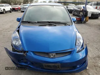 2007 Honda Fit Sport z VIN JHMGD38697S018037, wystawiony jako Copart lot #80060584 z przebiegiem 69 958 mil mil oraz Szkoda całkowita • Salvage title. Historia ofert i sprzedaży dostępna na DreamBid. Obrazek 5.