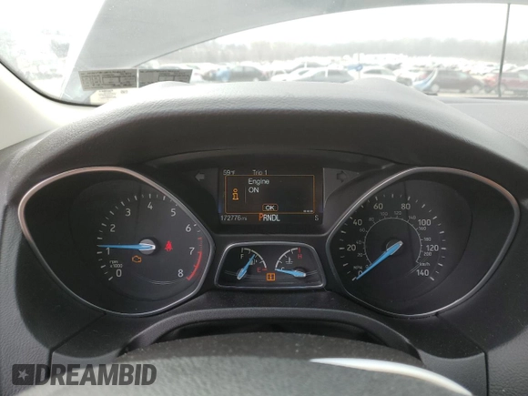 2015 Ford Focus SE with VIN 1FADP3F21FL366618, listed as a Copart auction lot 48714015 with 172,776 mi miles and Salvage Title. Bid and sale history available at DreamBid. Image 9.