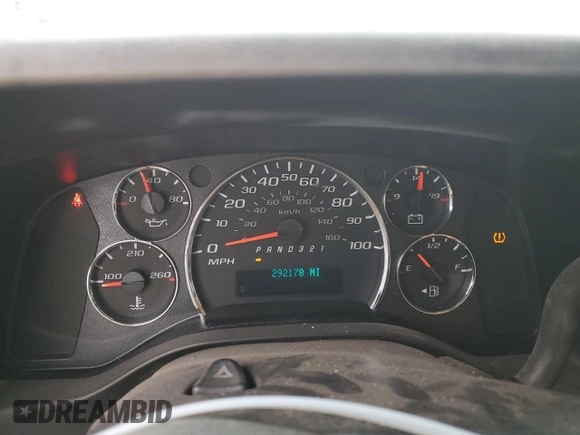 2008 Chevrolet Express Cargo Van with VIN 1GCGG25C981188144, listed as a Copart auction lot 76550214 with 292,178 mi miles and Salvage Title. Bid and sale history available at carsss.com. Image 9.