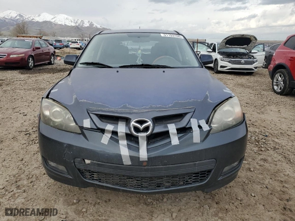2008 Mazda Mazda3 s Grand Touring with VIN JM1BK344981119804, listed as a Copart auction lot 51153155 with 172,342 mi miles and Clean Title. Bid and sale history available at carsss.com. Image 5.