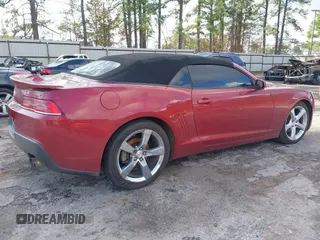 2015 Chevrolet Camaro LT with VIN 2G1FF3D37F9275788, listed as a IAAI auction lot 41109936 with 87,198 mi miles. Bid and sale history available at carsss.com. Image 4.