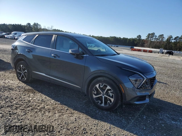 2024 Kia Sportage EX with VIN 5XYK33DF4RG211144, listed as a Copart auction lot 44228745 with 12,297 mi miles and Salvage Title. Bid and sale history available at carsss.com. Image 4.