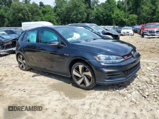2020 Volkswagen Golf GTI S with VIN 3VW6T7AUXLM005006, listed as a Copart auction lot 64159094 with 38,517 mi miles and Salvage Title. Bid and sale history available at carsss.com. Image 4.
