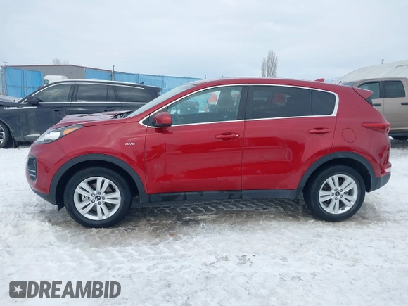 2018 Kia Sportage LX with VIN KNDPMCAC8J7324190, listed as a IAAI auction lot 41599162 with 41,573 mi miles. Bid and sale history available at carsss.com. Image 15.