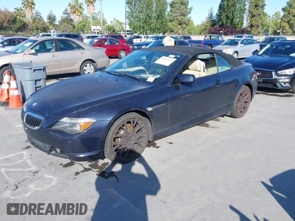 2006 BMW 6 Series 650Ci z VIN WBAEK13436CN76285, wystawiony jako IAAI lot #42283475 z przebiegiem Nie podano mil oraz . Historia ofert i sprzedaży dostępna na DreamBid. Obrazek 2.