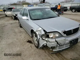 2001 Lincoln LS Luxury with VIN 1LNHM86S31Y648588, listed as a Copart auction lot 82892834 with 93,565 mi miles and Salvage Title. Bid and sale history available at carsss.com. Image 11.