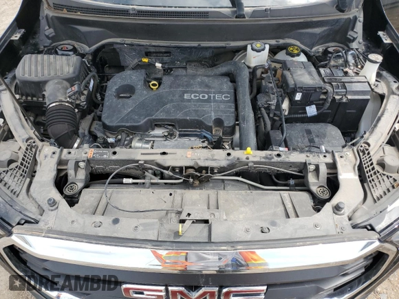2022 GMC Terrain SLE with VIN 3GKALMEV5NL269942, listed as a Copart auction lot 54278465 with Not provided miles and Salvage title. Bid and sale history available at DreamBid. Image 12.