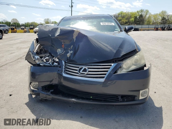 2010 Lexus ES 330 with VIN JTHBK1EG9A2375436, listed as a Copart auction lot 52810245 with 71,046 mi miles and Salvage Title. Bid and sale history available at DreamBid. Image 5.