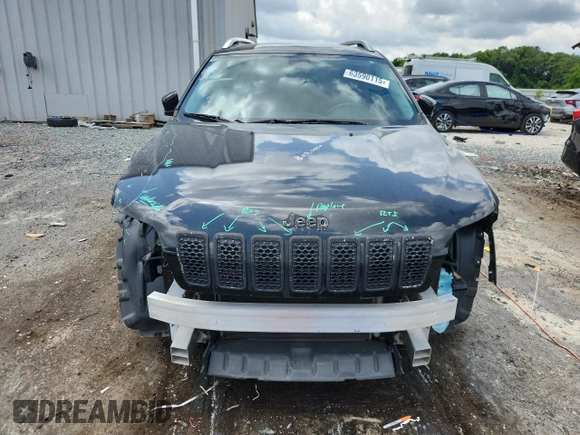 2019 Jeep Cherokee Latitude z VIN 1C4PJLCB9KD171917, wystawiony jako Copart lot #63590115 z przebiegiem 82 546 mil mil oraz Szkoda całkowita • Salvage title. Historia ofert i sprzedaży dostępna na DreamBid. Obrazek 5.