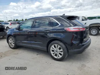 2020 Ford Edge Titanium with VIN 2FMPK3K99LBB21615, listed as a Copart auction lot 61408575 with 28,507 mi miles and Salvage title. Bid and sale history available at DreamBid. Image 2.
