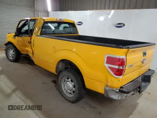 2014 Ford F-150 XL with VIN 1FTNF1CF2EKG11542, listed as a Copart auction lot 44798215 with 0 mi miles and Salvage Title. Bid and sale history available at carsss.com. Image 2.