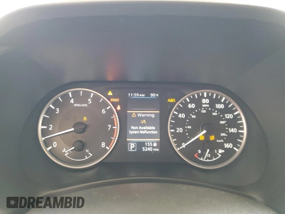 2025 Nissan Sentra S z VIN 3N1AB8BV5SY291712, wystawiony jako Copart lot #59800235 z przebiegiem 5 240 mil mil oraz Czysty tytuł • Clean title. Historia ofert i sprzedaży dostępna na DreamBid. Obrazek 9.
