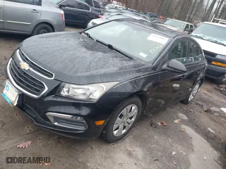 2015 Chevrolet Cruze LS with VIN 1G1PA5SH4F7150620, listed as a IAAI auction lot 41110009 with 77,494 mi miles. Bid and sale history available at carsss.com. Image 2.