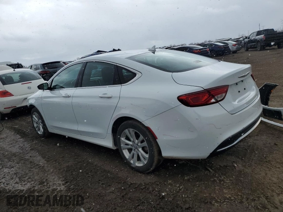 2016 Chrysler 200 Limited with VIN 1C3CCCAB8GN111984, listed as a Copart auction lot 51943905 with 95,386 mi miles and Salvage Title. Bid and sale history available at carsss.com. Image 2.