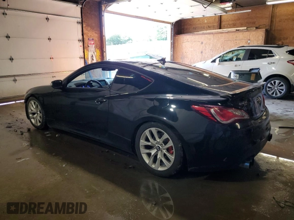 2013 Hyundai Genesis Coupe R-Spec with VIN KMHHU6KJ7DU079824, listed as a Copart auction lot 61663785 with 88,497 mi miles and Salvage title. Bid and sale history available at DreamBid. Image 2.