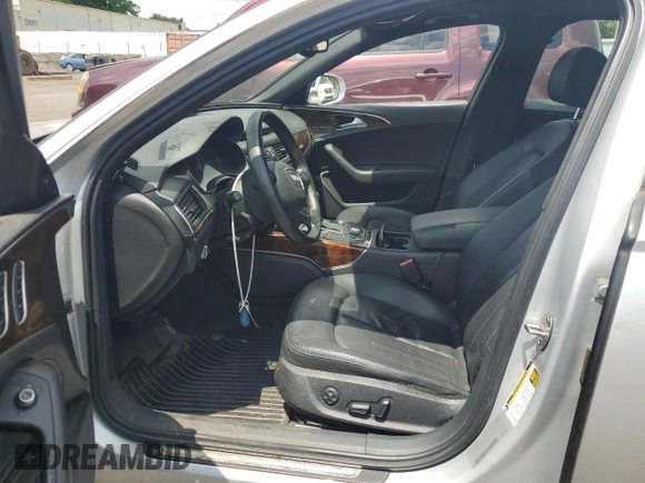 2013 Audi A6 Premium Plus with VIN WAUGGAFC9DN130429, listed as a Copart auction lot 63611005 with 146,580 mi miles and Salvage title. Bid and sale history available at DreamBid. Image 7.