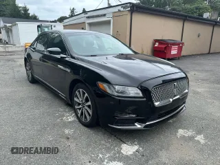 2018 Lincoln Continental Livery with VIN 1LN6L9HK0J5602697, listed as a Copart auction lot 73469094 with 252,199 mi miles and Clean Title. Bid and sale history available at carsss.com. Image 1.