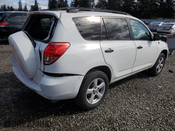 2007 Toyota RAV4 with VIN JTMZD33V176035223, listed as a Copart auction lot 52208135 with 200,632 mi miles and Salvage Title. Bid and sale history available at carsss.com. Image 3.