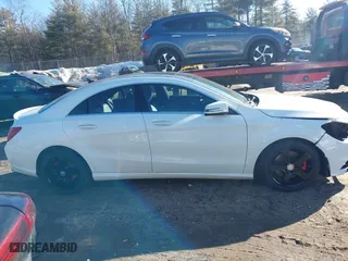 2015 Mercedes-Benz CLA-Class CLA 250 with VIN WDDSJ4GB4FN215340, listed as a IAAI auction lot 41758315 with 105,590 mi miles. Bid and sale history available at carsss.com. Image 14.