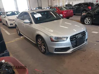 2014 Audi A4 Premium Plus z VIN WAUFFAFL2EN040846, wystawiony jako IAAI lot #41970276 z przebiegiem 102 333 mil mil oraz . Historia ofert i sprzedaży dostępna na DreamBid. Obrazek 1.