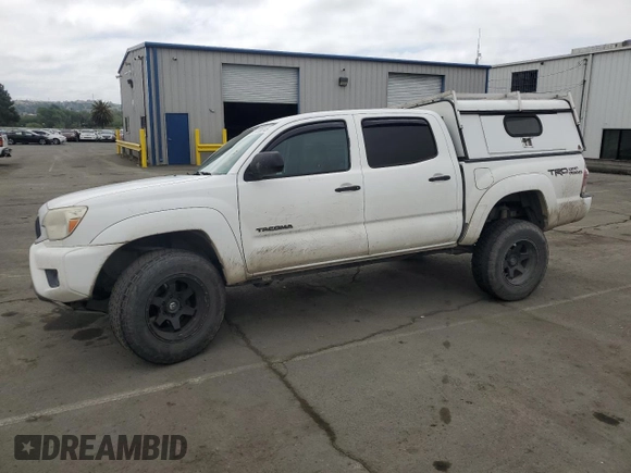 2014 Toyota Tacoma with VIN 3TMLU4EN2EM149348, listed as a Copart auction lot 53055245 with 122,642 mi miles and Salvage Title. Bid and sale history available at carsss.com. Image 1.