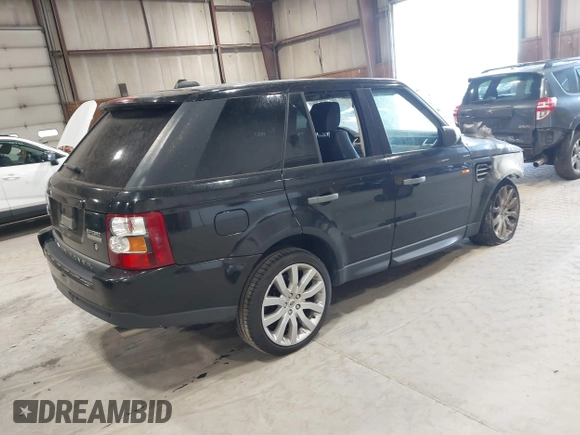 2008 Land Rover Range Rover Sport SC with VIN SALSH23458A121410, listed as a IAAI auction lot 42388011 with 101,101 mi miles and . Bid and sale history available at DreamBid. Image 4.