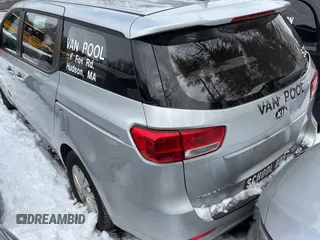 2018 Kia Sedona L with VIN KNDMA5C17J6403388, listed as a Copart auction lot 47965185 with 159,896 mi miles and Clean Title. Bid and sale history available at carsss.com. Image 3.