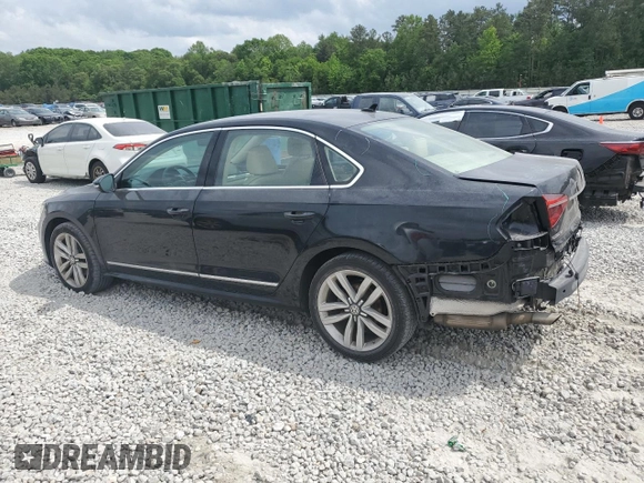 2017 Volkswagen Passat SE with VIN 1VWGT7A36HC058127, listed as a Copart auction lot 54736095 with 93,102 mi miles and Salvage title. Bid and sale history available at DreamBid. Image 2.