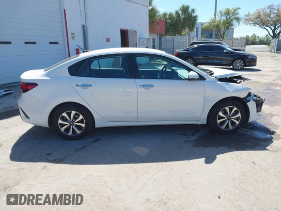 2023 Kia Rio S with VIN 3KPA24AD8PE554914, listed as a IAAI auction lot 41741938 with 24,224 mi miles. Bid and sale history available at carsss.com. Image 14.