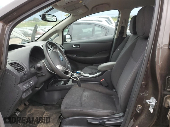 2017 Nissan LEAF SL with VIN 1N4BZ0CP3HC300302, listed as a Copart auction lot 62759983 with 81,350 mi miles. Bid and sale history available at carsss.com. Image 7.