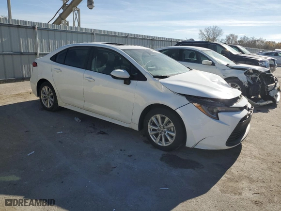 2023 Toyota Corolla LE with VIN 5YFB4MDE4PP061443, listed as a Copart auction lot 81571404 with 41,177 mi miles and Salvage Title. Bid and sale history available at carsss.com. Image 4.