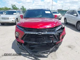 2023 Chevrolet Blazer RS with VIN 3GNKBERS9PS184482, listed as a IAAI auction lot 42246015 with 17,553 mi miles and . Bid and sale history available at DreamBid. Image 12.