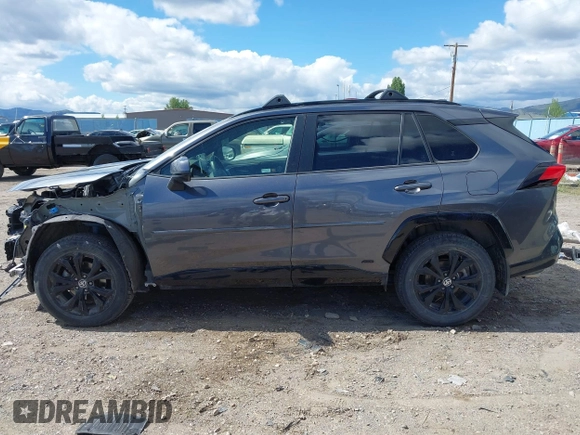 2022 Toyota RAV4 Hybrid SE with VIN JTM16RFV0ND070012, listed as a IAAI auction lot 42244604 with 22,740 mi miles and . Bid and sale history available at DreamBid. Image 15.