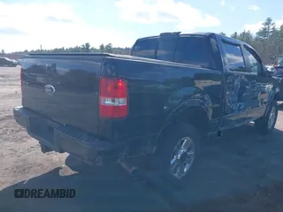2005 Ford F-150 XLT with VIN 1FTPW14545FA53006, listed as a IAAI auction lot 42081302 with 168,721 mi miles. Bid and sale history available at carsss.com. Image 4.